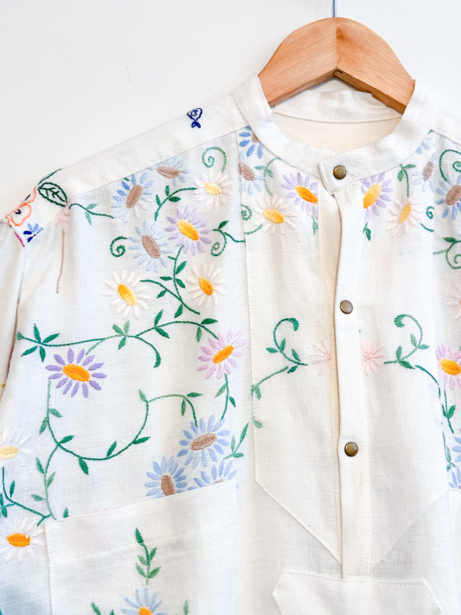 Margo Hand Embroidered Painters Shirt