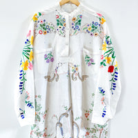 Margo Hand Embroidered Painters Shirt