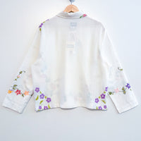 Marley embroidered linen shirt