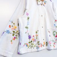 Marley embroidered linen shirt