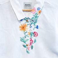 Marley embroidered linen shirt