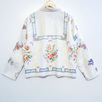 Marley embroidered linen shirt