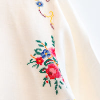 Marley embroidered linen shirt