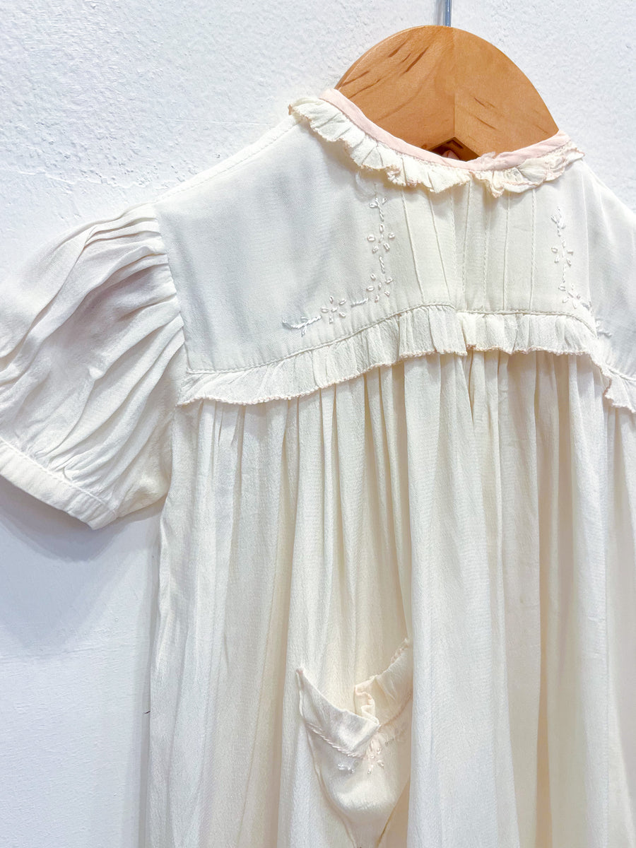 Vintage Baby's Silk Dress