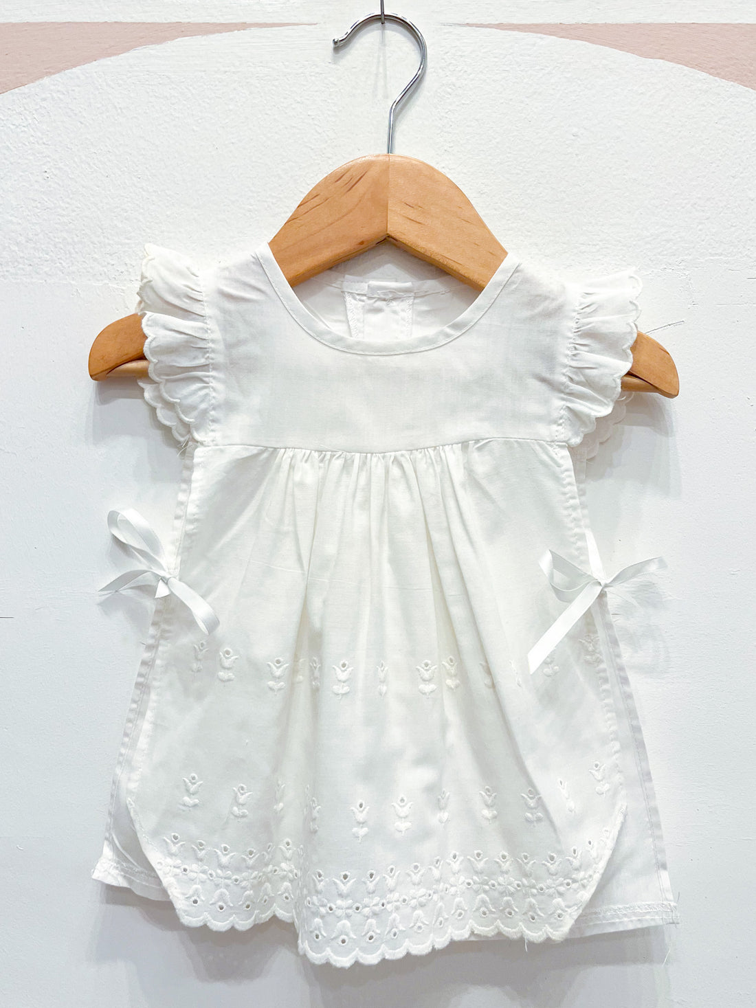 Vintage Baby Broderie Anglaise Dress