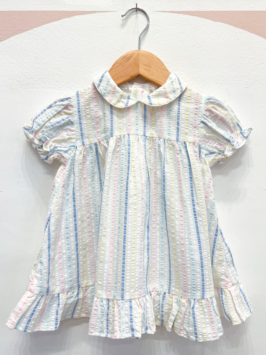 Vintage Baby Seersucker Dress