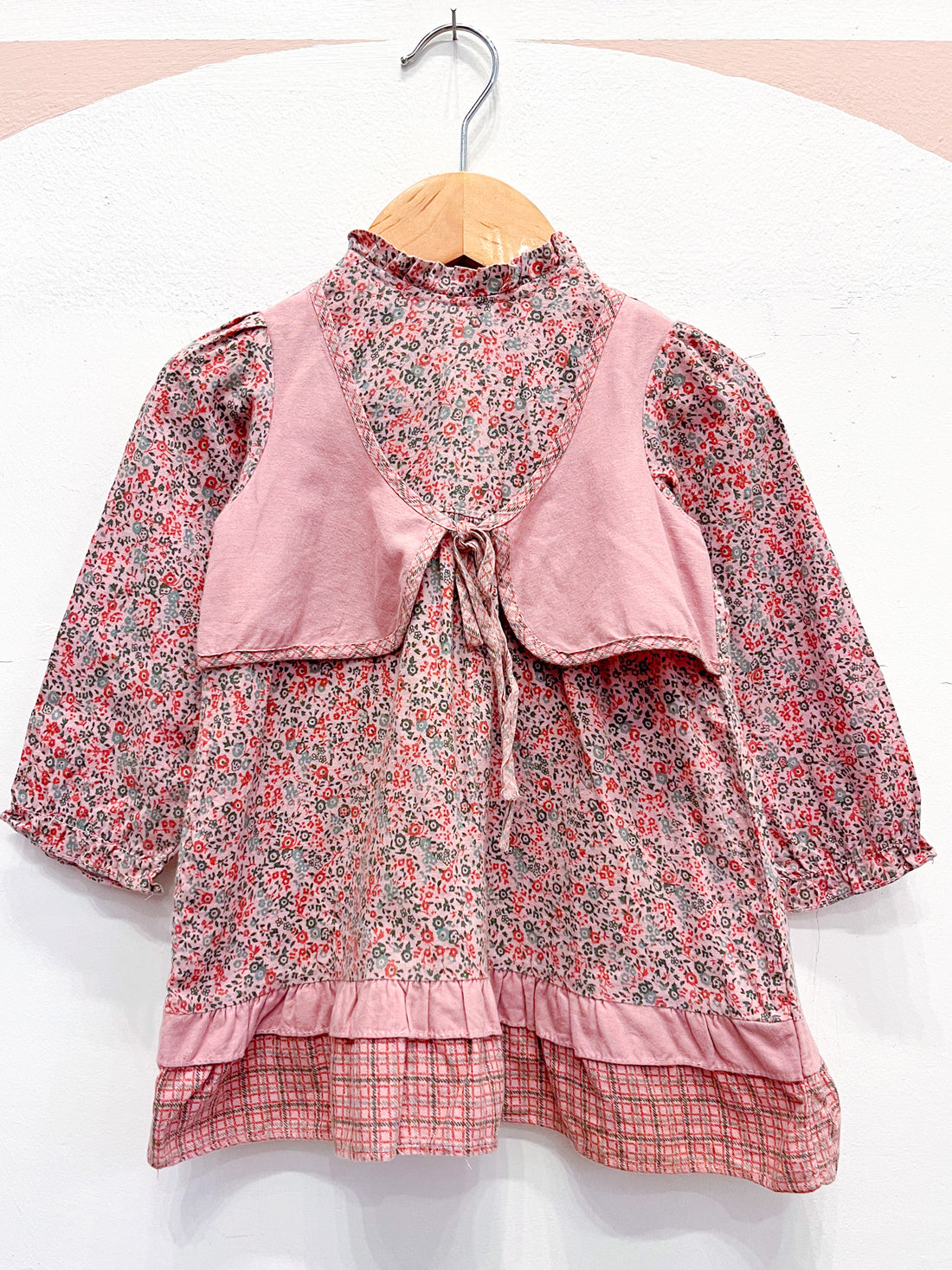 Vintage Kids Floral Dress