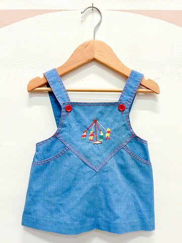 Baby's Vintage Pinafore Dress