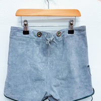 Vintage Kids Leiderhosen Suede Shorts