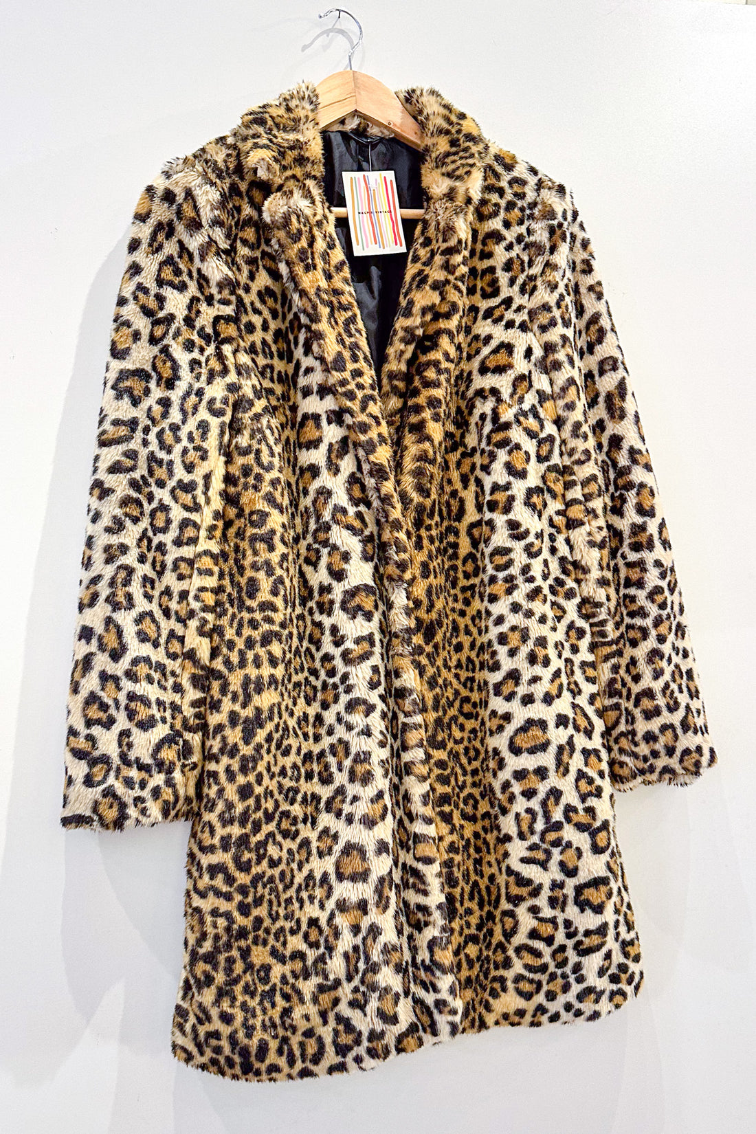 Vintage Leopard Print Coat