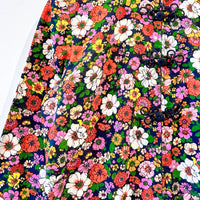 Vintage Floral Oriental Maxi Dress