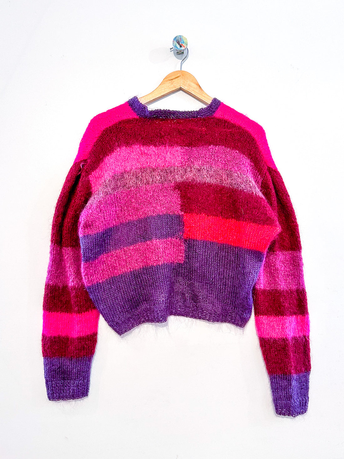 Vintage Cheshire Cat Mohair Caridgan