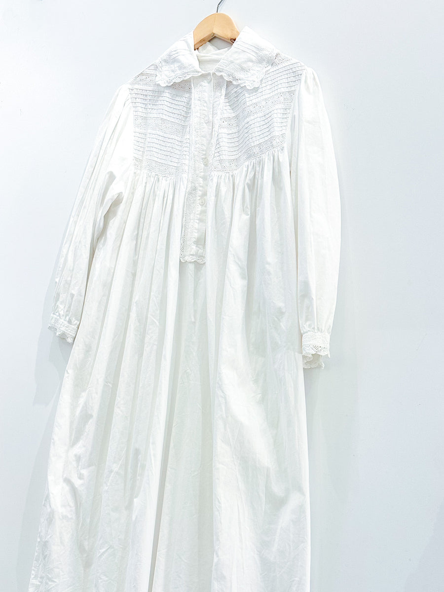 Vintage Broderie Anglaise Night Dress