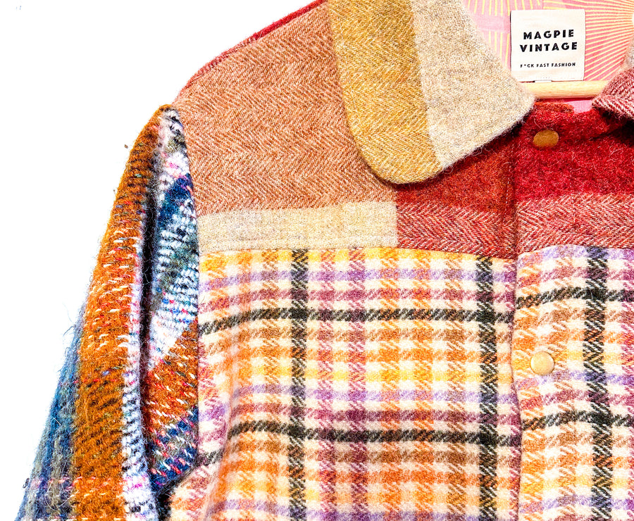 Marley Wool Blanket Chore Jacket