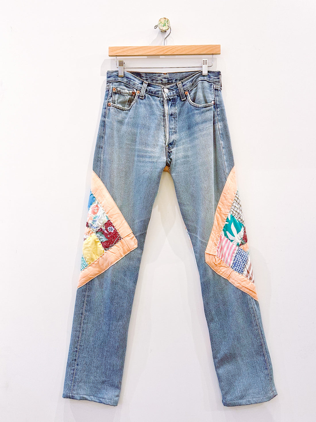 Reworked Patchwork Levi’s 501’s