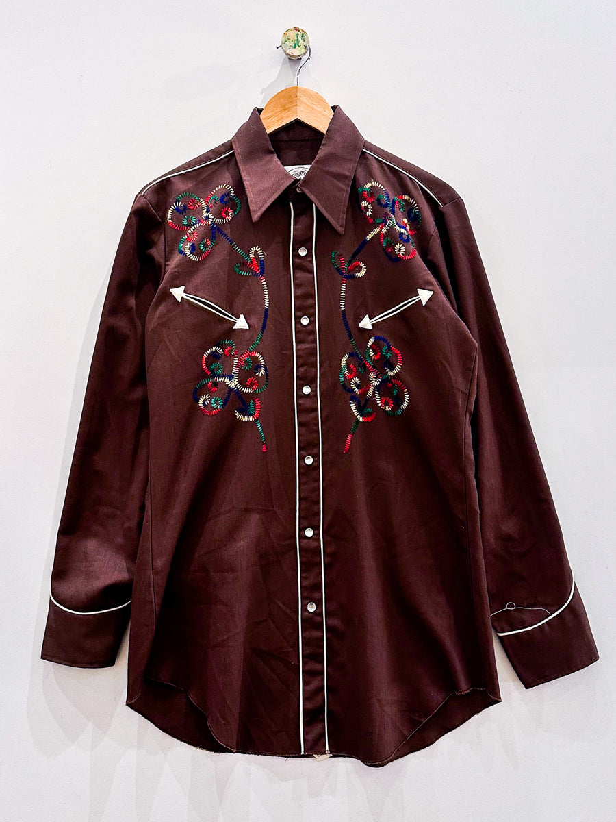 Vintage Western Cowboy Shirt