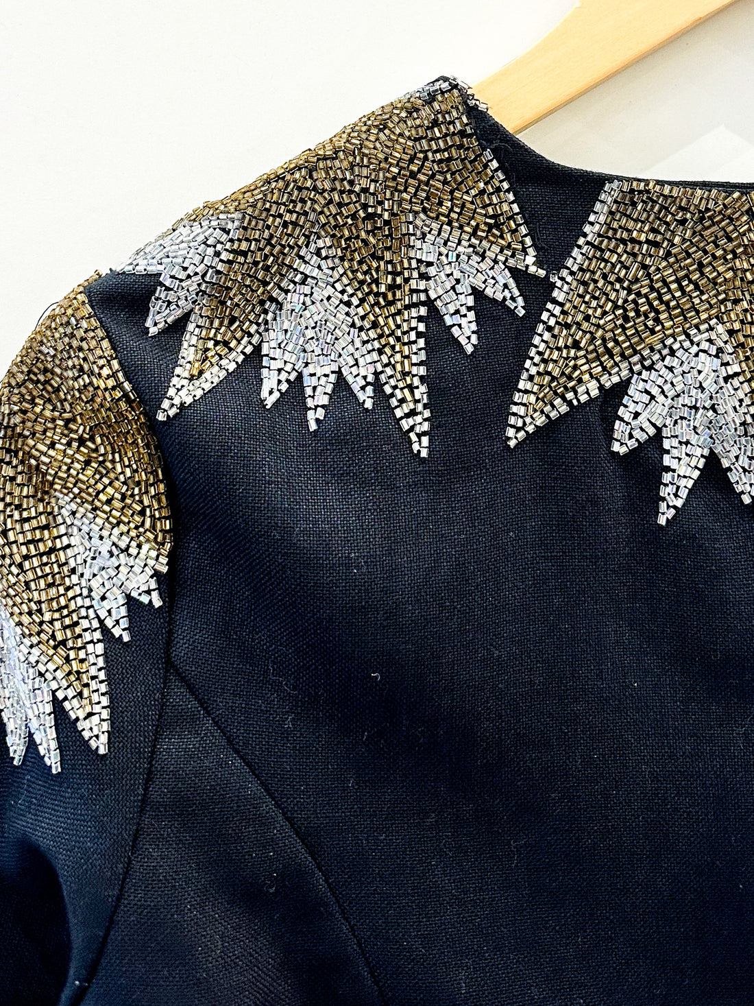 Vintage Dynasty Star Burst Beaded Jacket
