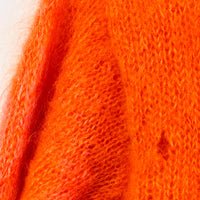 Vintage Orange Bow Jumper