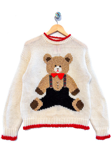 Vintage Teddy Bear Jumper