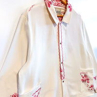 Marley embroidered linen shirt