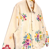 Marley embroidered linen shirt