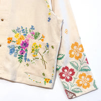 Marley embroidered linen shirt