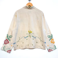 Marley embroidered linen shirt