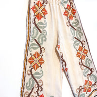 Liv Embroidered Wide Leg Trousers