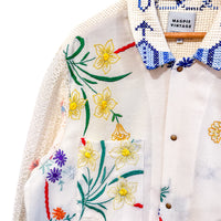 Marley embroidered linen shirt