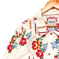 Marley embroidered linen shirt