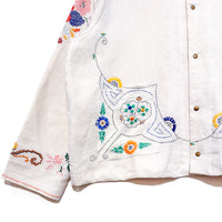 Marley embroidered linen shirt