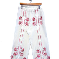 Liv Embroidered Wide Leg Trousers