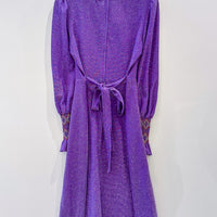 Vintage Purple Shirt Dress