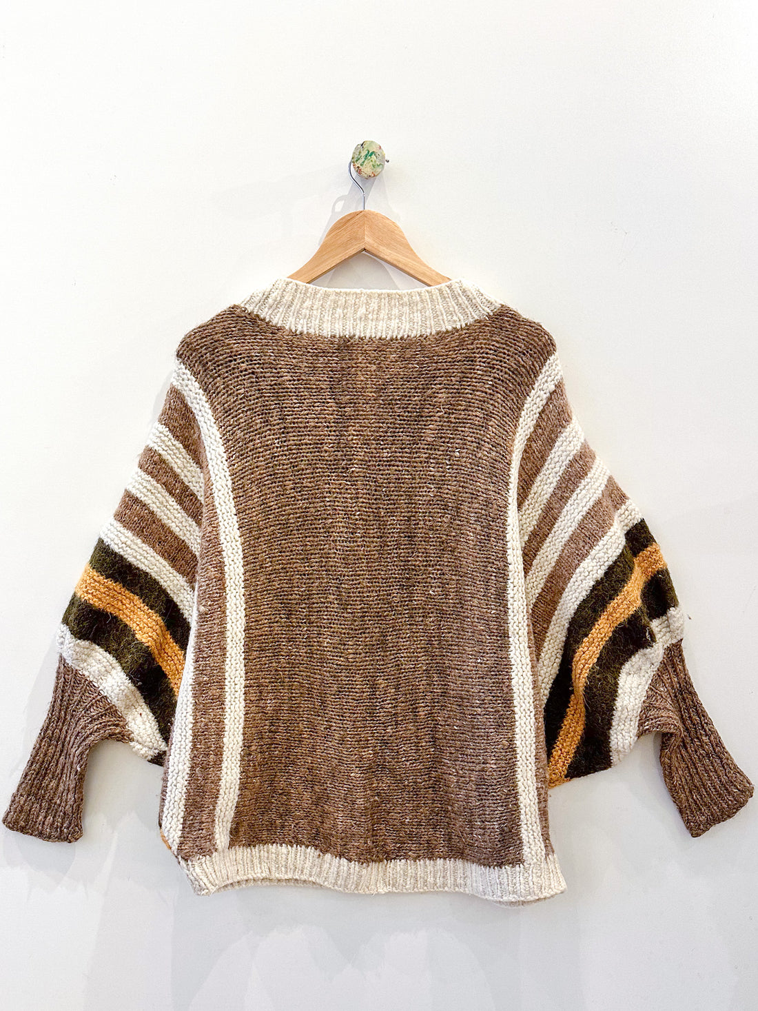 Vintage Hand Knitted Batwing Jumper