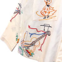 Marley embroidered linen shirt