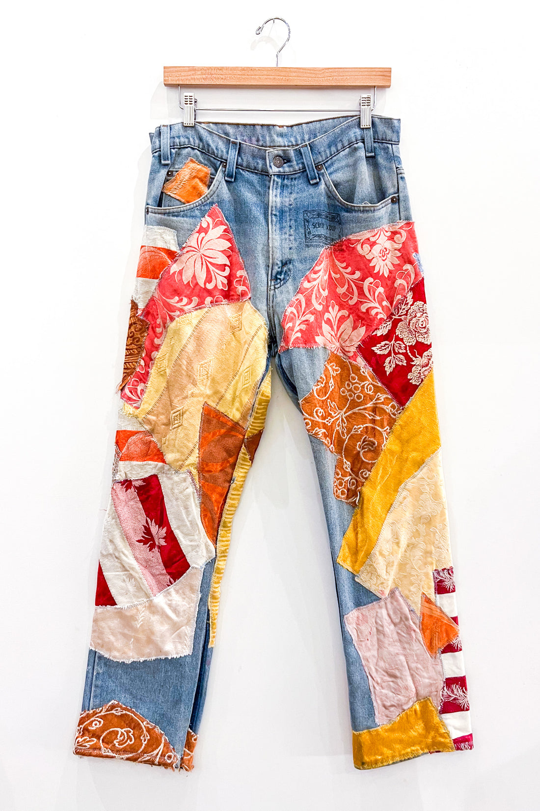 Vintage Levi’s Patchwork Jeans