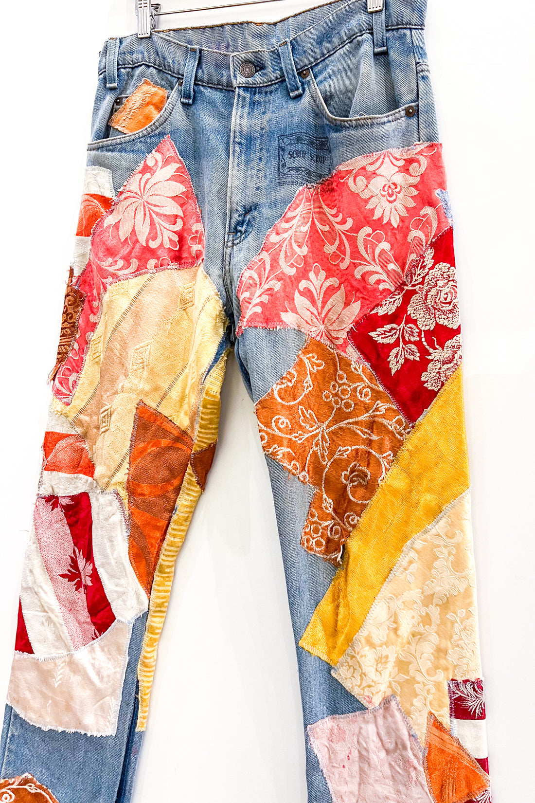 Vintage Levi's Patchwork Jeans – magpievintageclothing