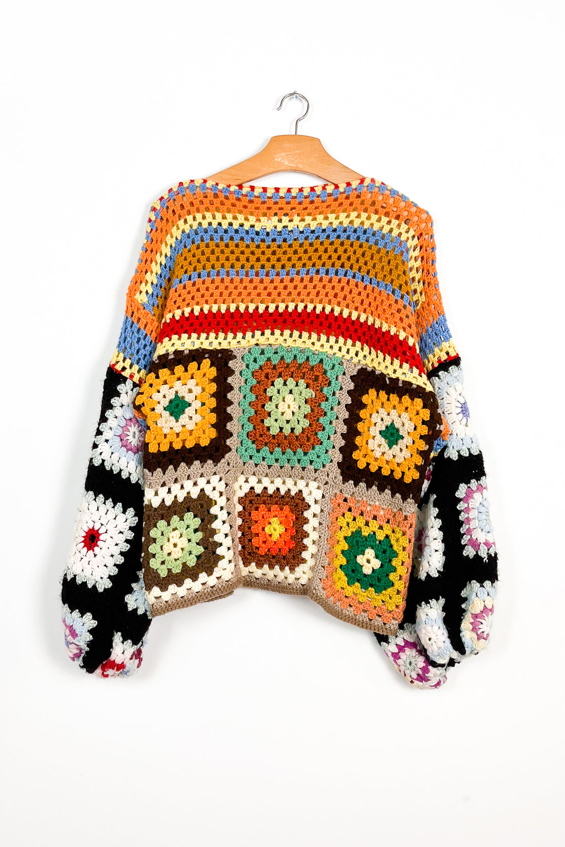 Remi Crochet Oversized Jumper