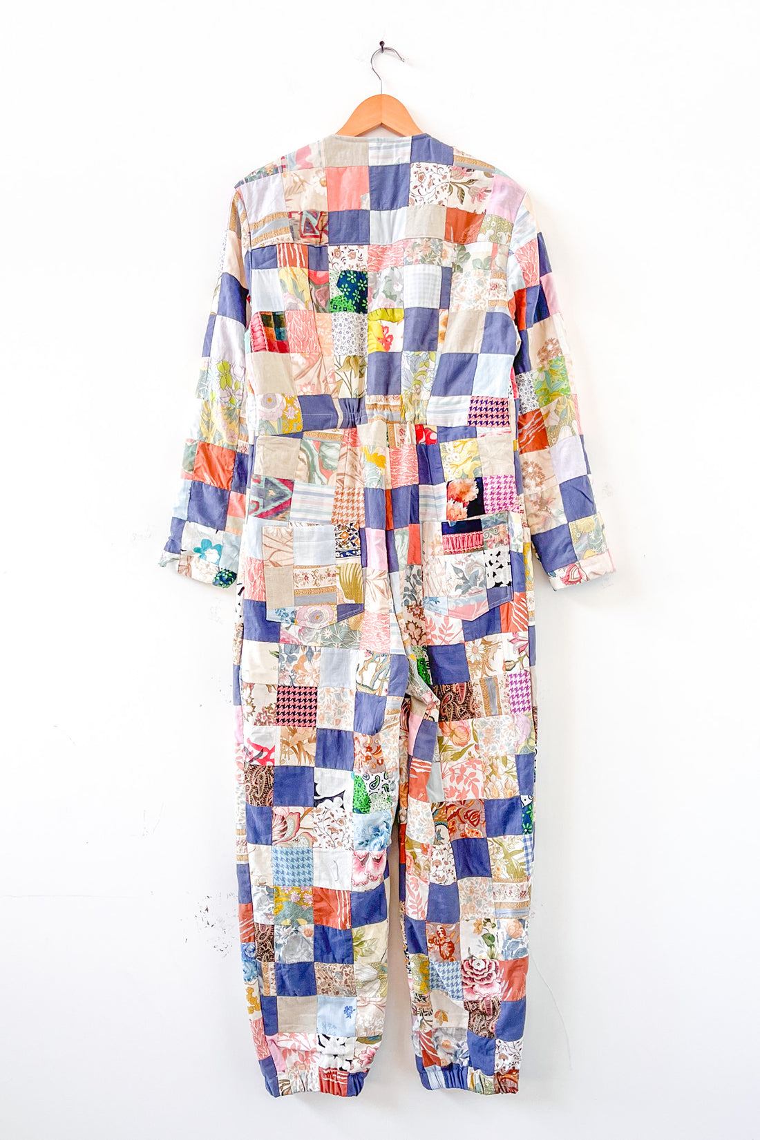 Stella Quilted Patchwork Boilersuit