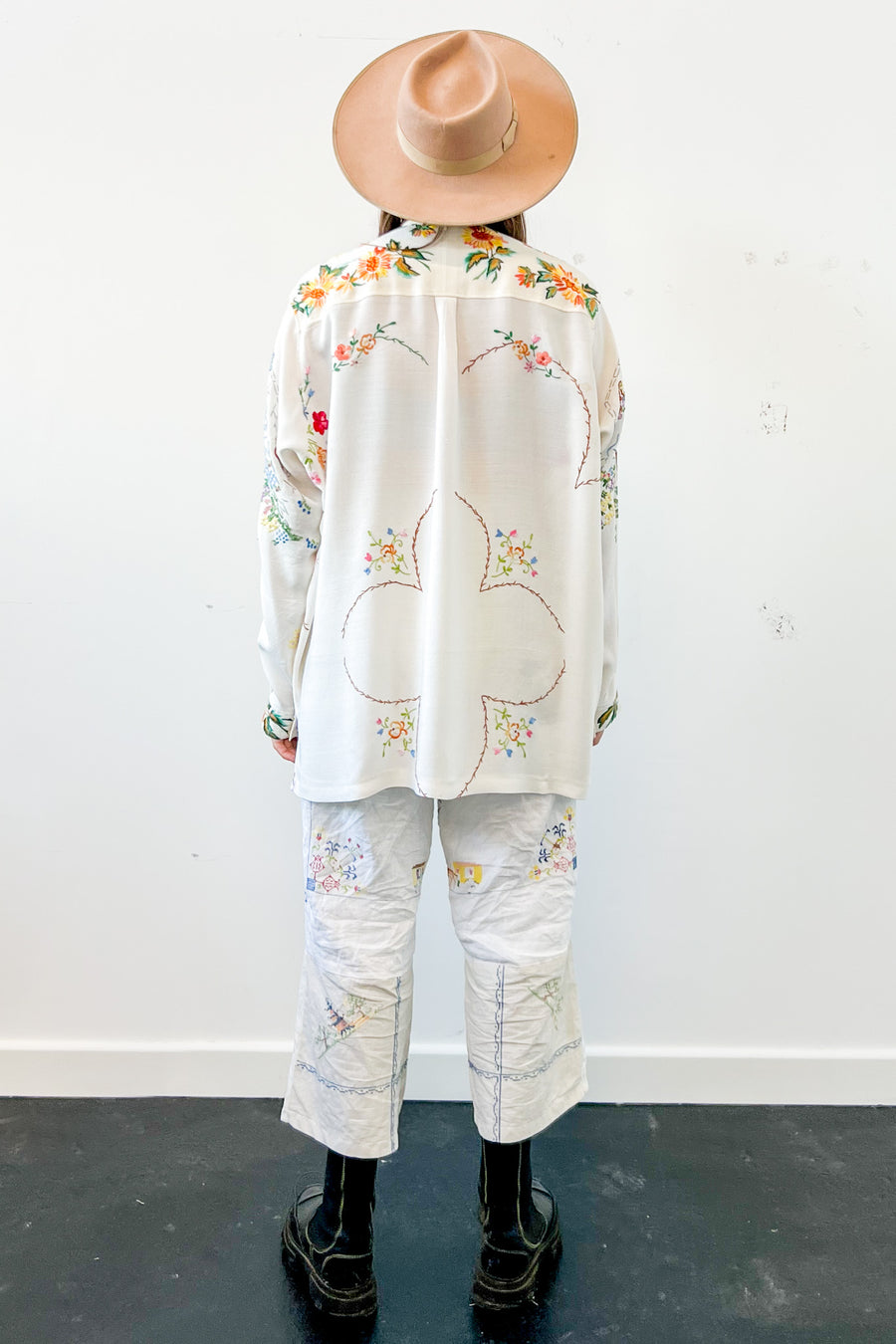Margo Hand Embroidered Painters Shirt