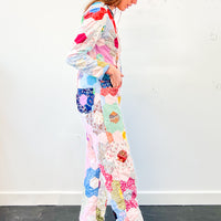 Stella Patchwork Floral Boilersuit