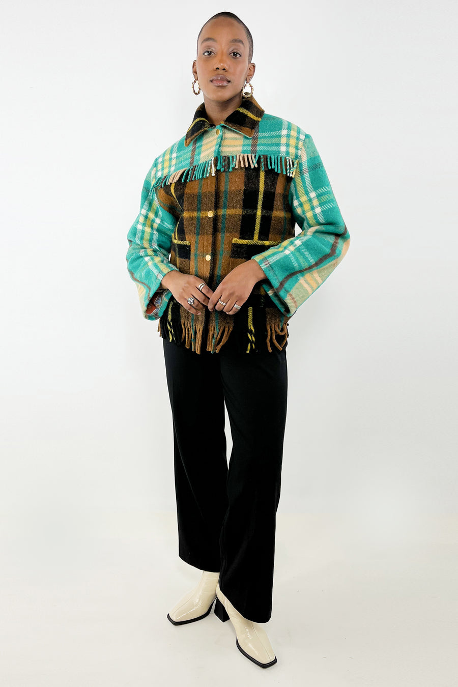 Marley Wool Blanket Chore Jacket