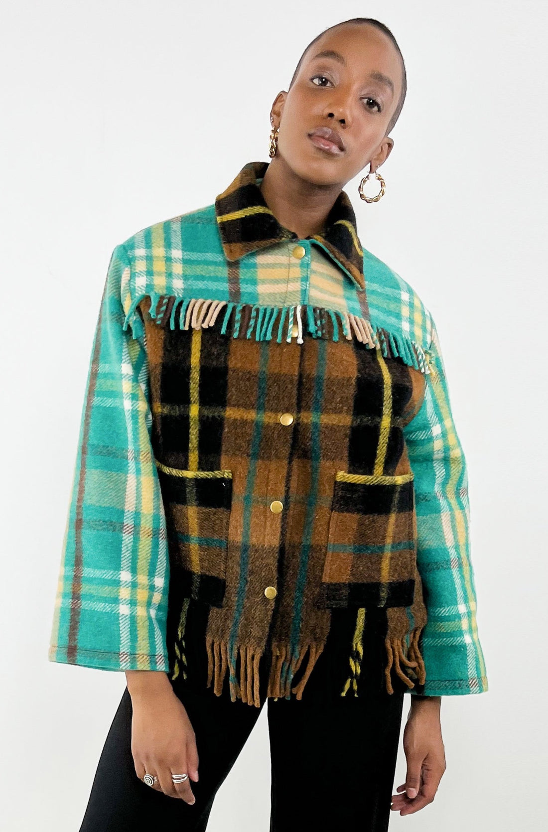 Marley Wool Blanket Chore Jacket