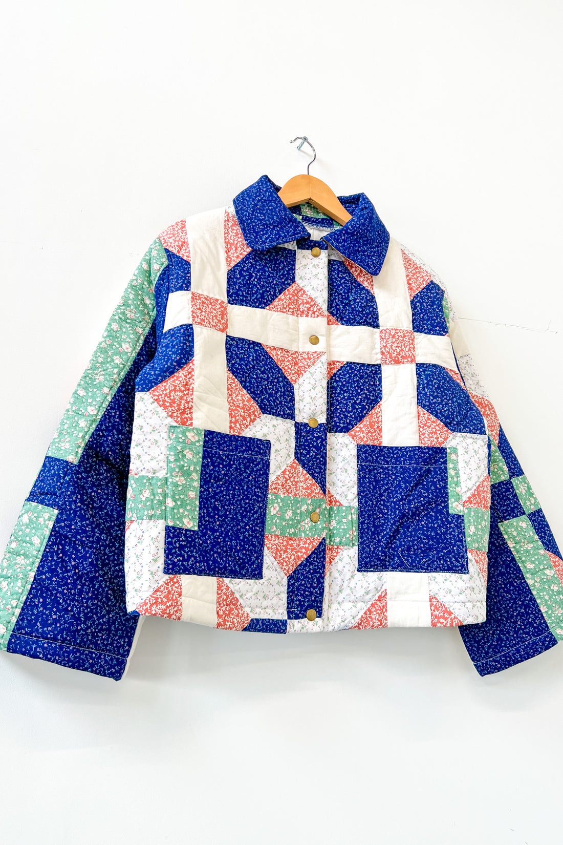 Marley Quilted Patchwork Chore Jacket – magpievintageclothing