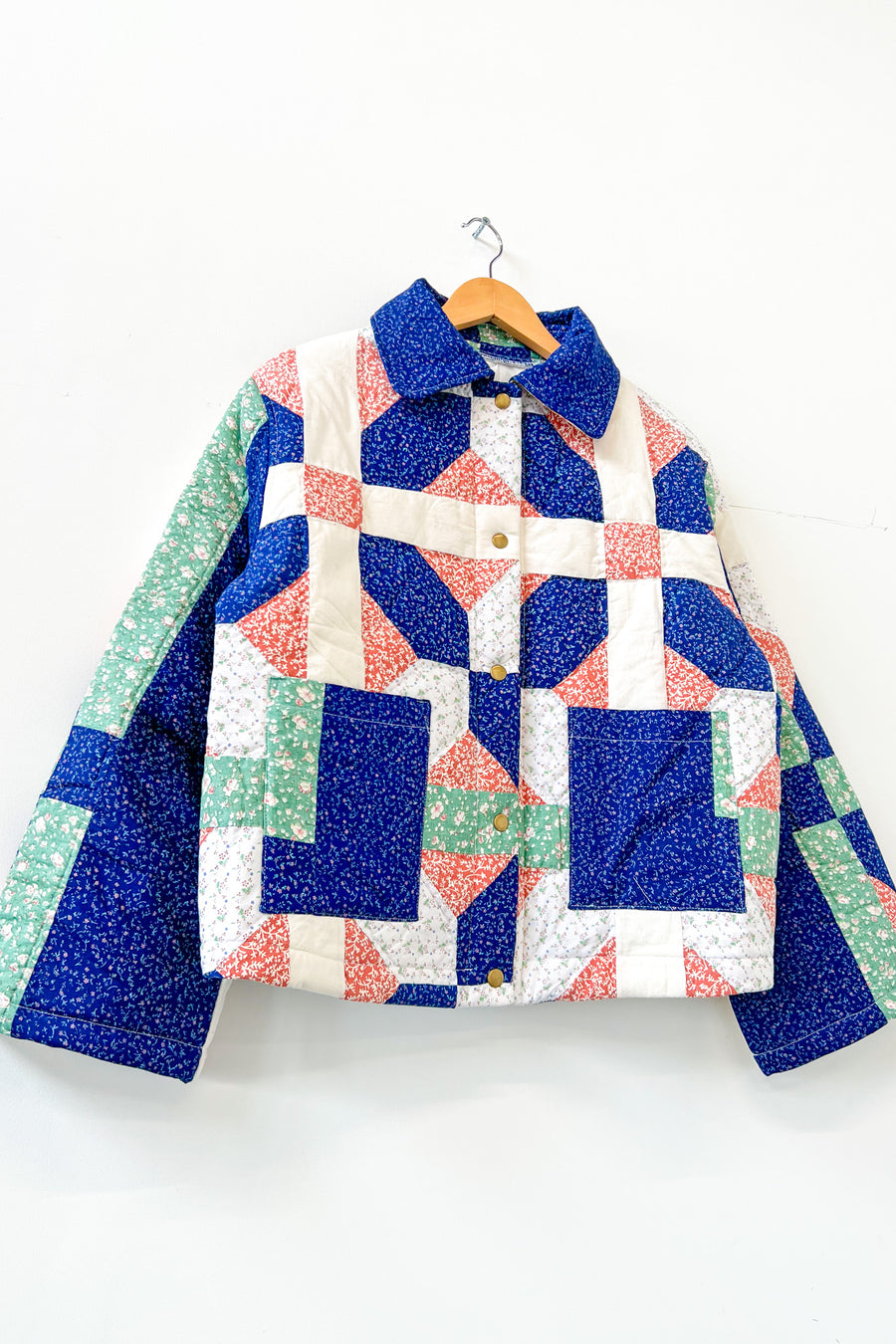 Marley Quilted Patchwork Chore Jacket