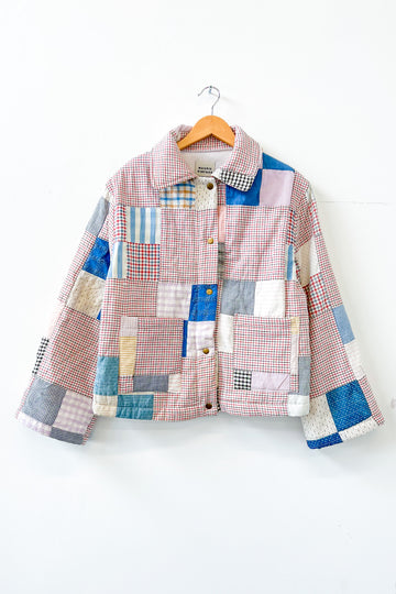 Marley Quilted Patchwork Chore Jacket