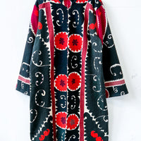 Vintage Suzani Embroidered Jacket