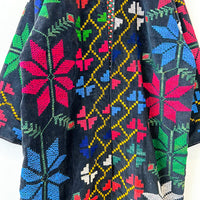 Vintage Cross Stitch Corduroy Jacket