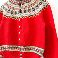 Vintage Icelandic Fairisle Cardigan