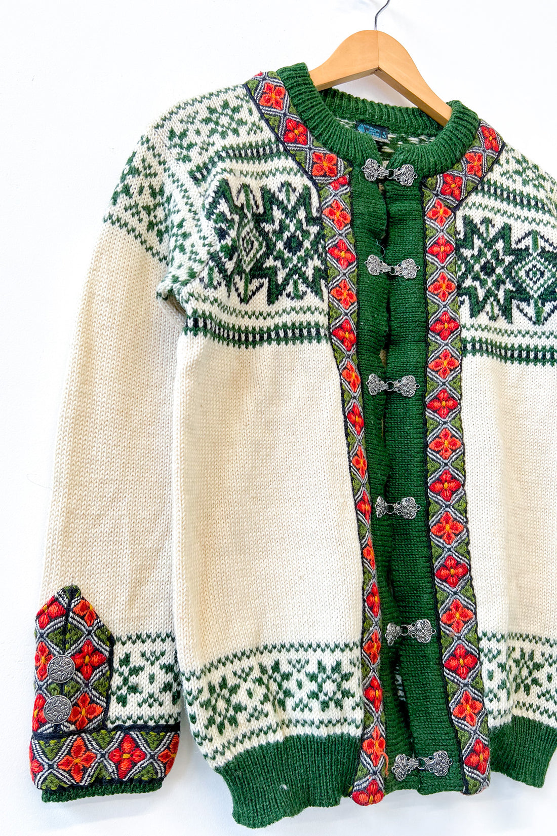 Vintage Dale of Norway Knit Cardigan